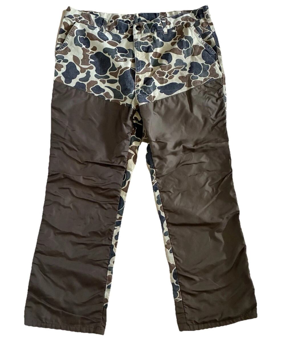 BIG BORE By 10X Men's Sz 40x32 Camo Hunting VTG Pants RARE Made In USA